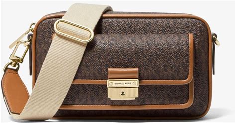 michael michael kors crossbodies small camera bag|Michael Kors bradshaw camera bag.